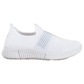 SHELOVET Slip-on Sports Shoes white