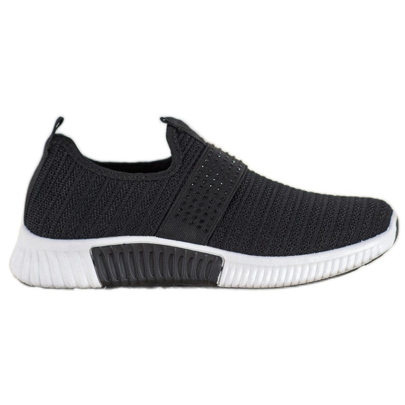 SHELOVET Slip-on Sports Shoes black