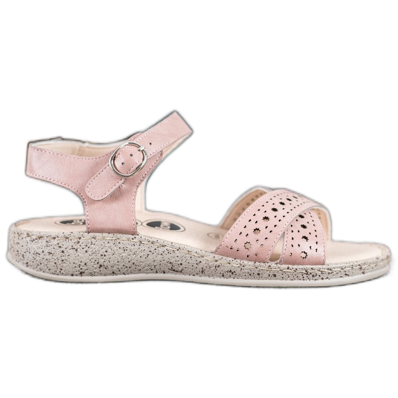 SHELOVET Light Sandals On The Platform pink