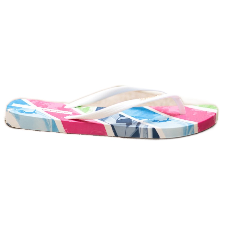 HOTMARZZ Patterned flip-flops multicolored