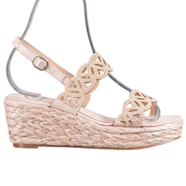 Aclys Wedge Sandals brown Aclys Wedge Sandals brown
