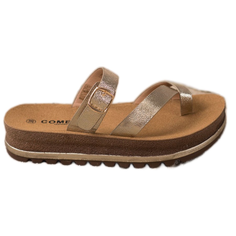 Comer Slippers On The Fashion Platform yellow