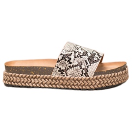 Comer Casual Slippers On The Platform multicolored Comer Casual Slippers On The Platform multicolored