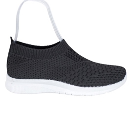 SHELOVET Slip On Sneakers black