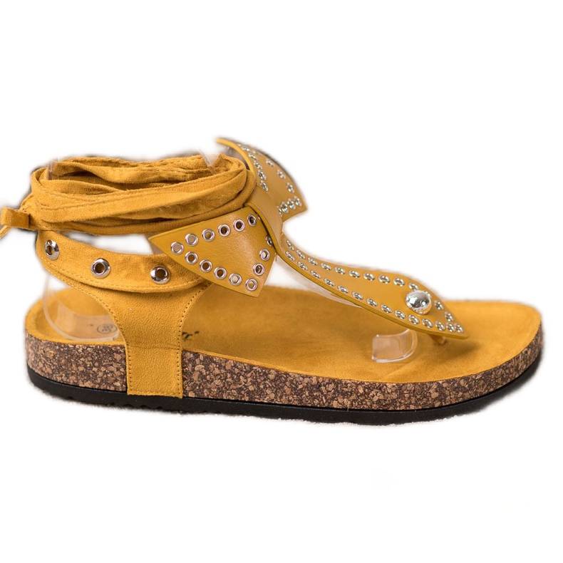 Seastar Tied Sandals Japanese yellow