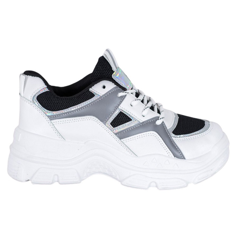 Sweet Shoes Tied Sneakers white black Sweet Shoes Tied Sneakers white black