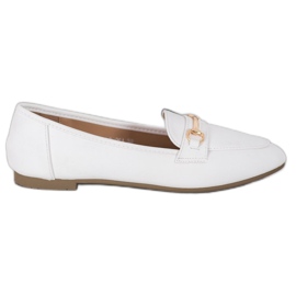 Nio Nio Elegant Loafers With Eco Leather white