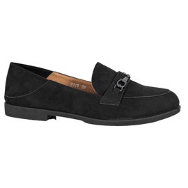 SHELOVET Suede Lords black