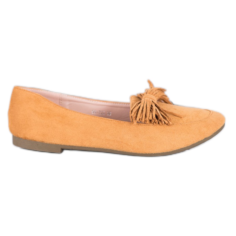 Nio Nio Loafers with fringes brown