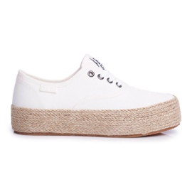 Women's Espadrilles Big Star White FF274143