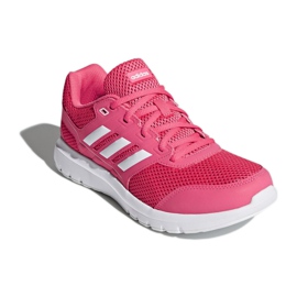 Running shoes adidas Duramo Lite 2.0 W CG4054 white multicolored pink Running shoes adidas Duramo Lite 2.0 W CG4054 white multicolored pink