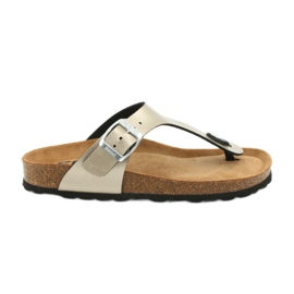 Medical slippers BIOX Gerona gold golden Medical slippers BIOX Gerona gold golden