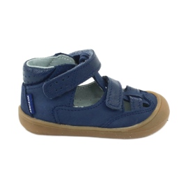 Boys' sandals turnips Mazurek 1187 navy blue