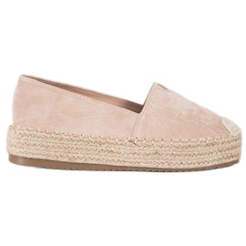 SHELOVET Espadrilles On The Platform brown