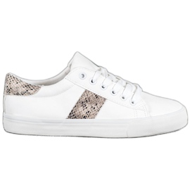 SDS Sports Shoes On Thick Sole white SDS Sports Shoes On Thick Sole white