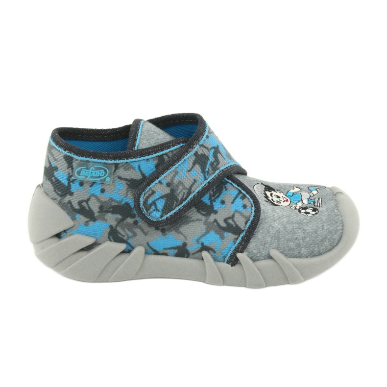 Befado children's shoes 523P014 blue grey