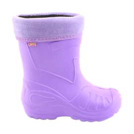 Befado children's purple rain boots 162Y102
