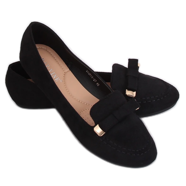 Black women's loafers 2S2018-27 Black