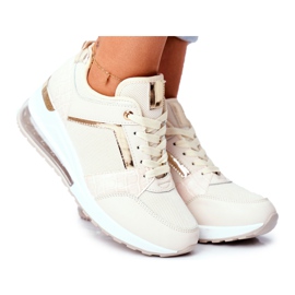 ADY Women's Sport Sneakers Beige Sparks