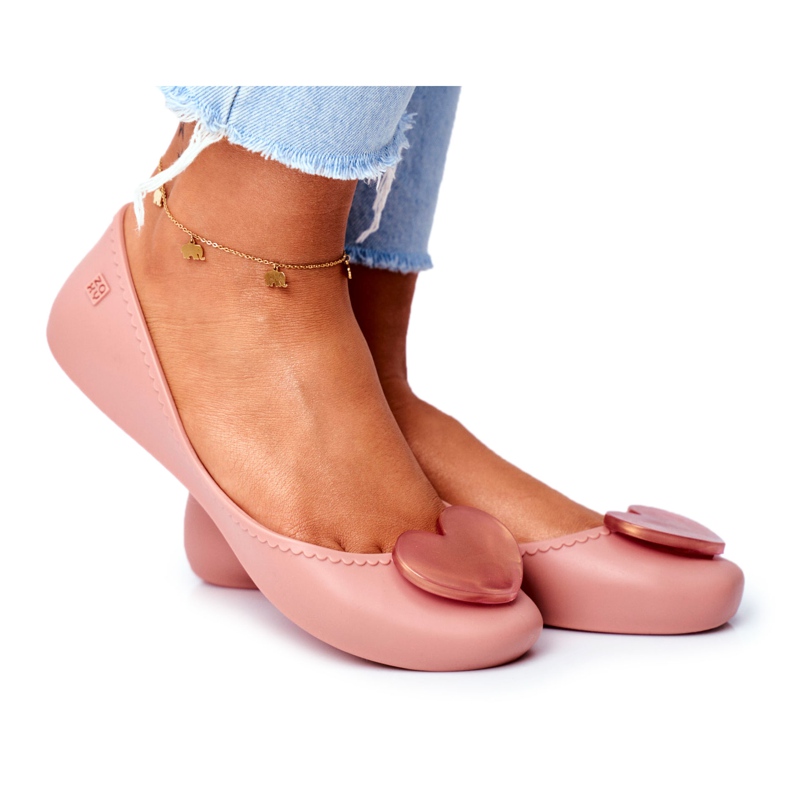 Women's Scented Rubber Ballerinas ZAXY Pink FF285052 Women's Scented Rubber Ballerinas ZAXY Pink FF285052