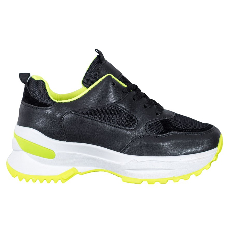 SHELOVET Black Sports Sneakers SHELOVET Black Sports Sneakers