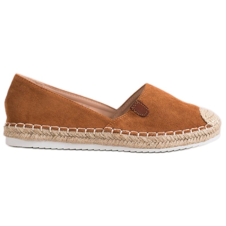 SHELOVET Classic Espadrilles brown