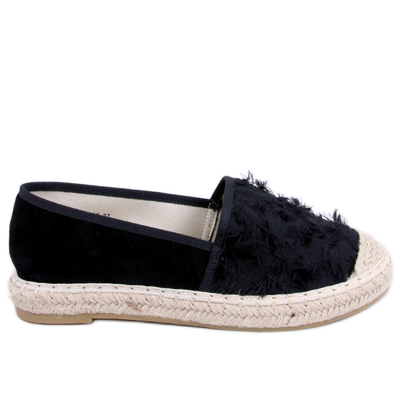 Black women's espadrilles BB29 Black