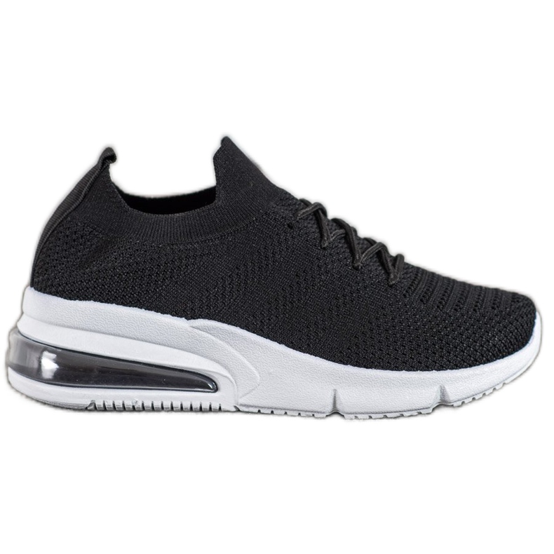 SHELOVET Textile Black Sneakers