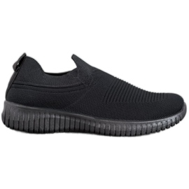 SHELOVET Black Slipons
