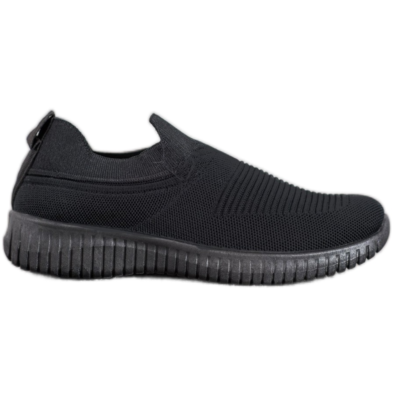 SHELOVET Black Slipons