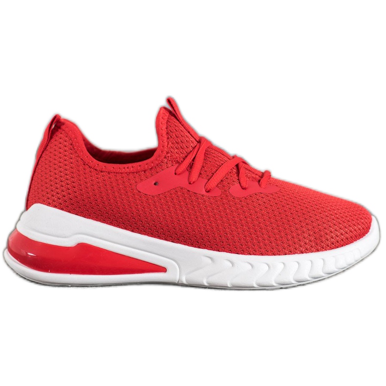 SHELOVET Textile Sneakers red SHELOVET Textile Sneakers red