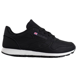 Camo Classic Black Sport Shoes