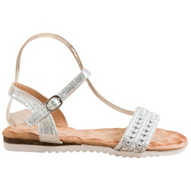 Emaks Comfortable women's sandals grey Emaks Comfortable women's sandals grey
