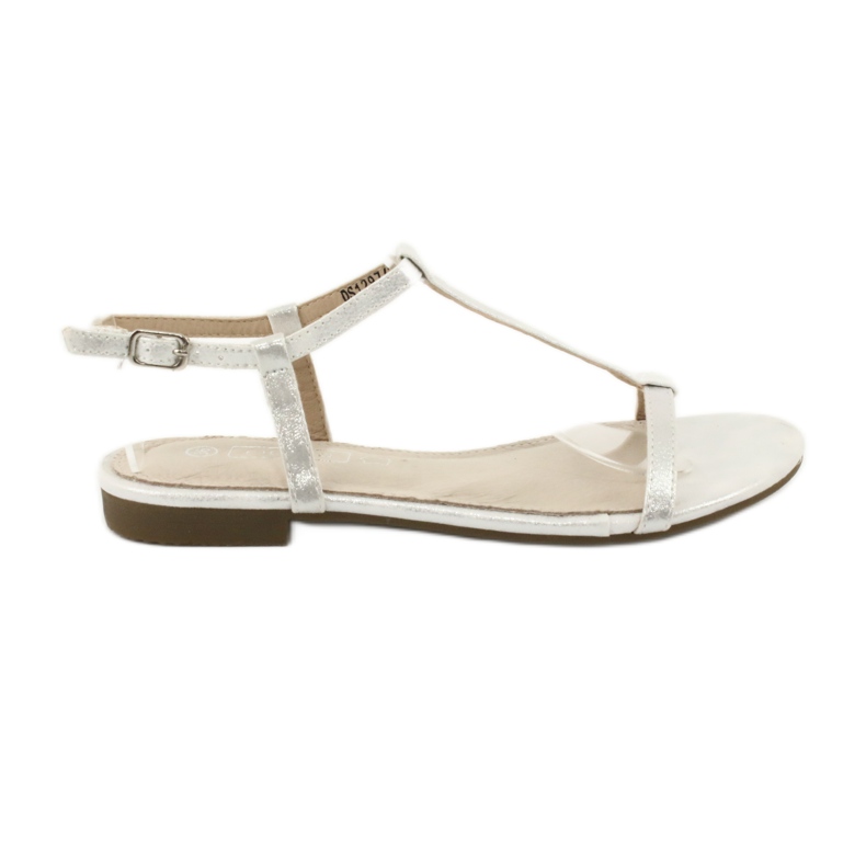 Women's silver sandals Filippo DS1297 / 20 SI