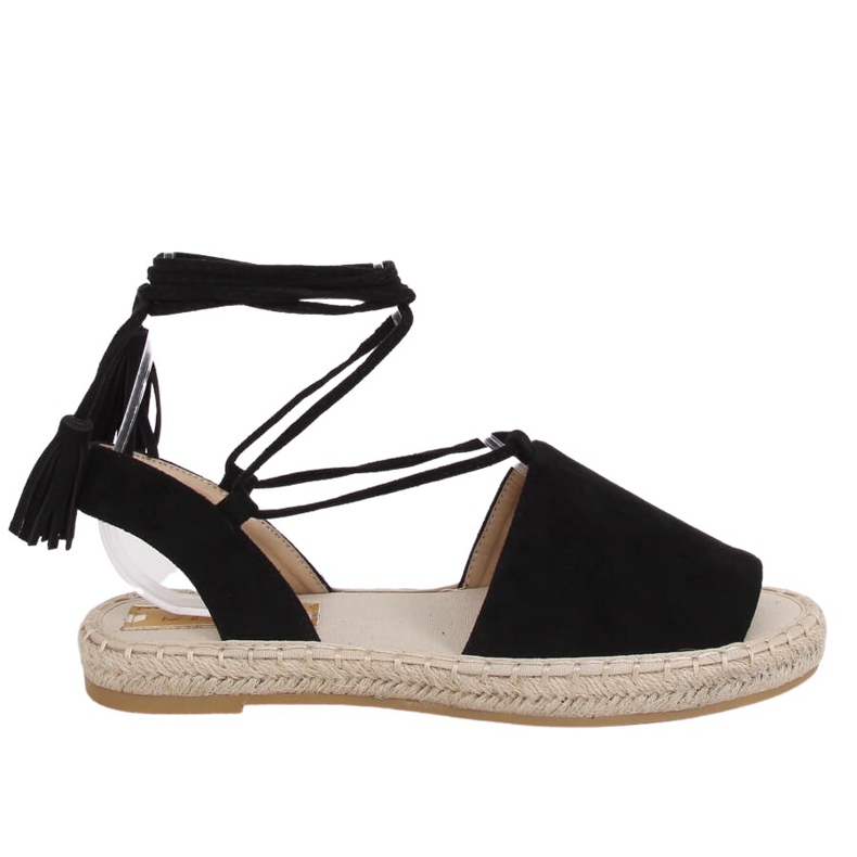 Black women's espadrilles BB25 Black Black women's espadrilles BB25 Black