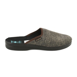 Adanex 24618 men's slippers grey
