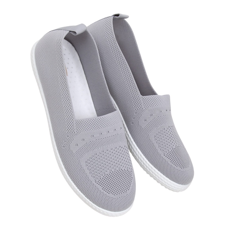 Gray Women's gray sneakers ZK097 Grigio grey