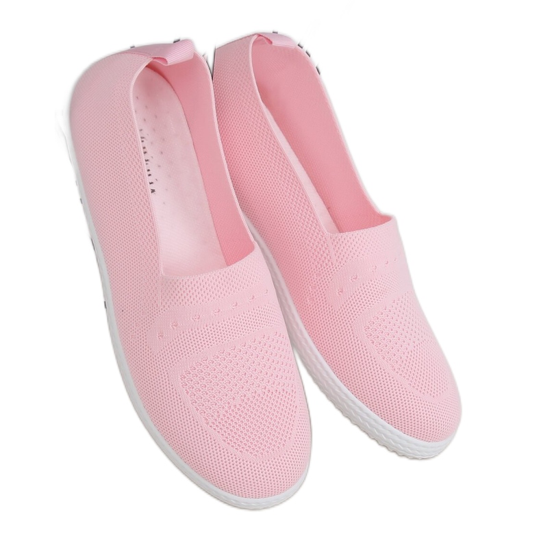 Pink Women's pink sneakers ZK097 Rosa