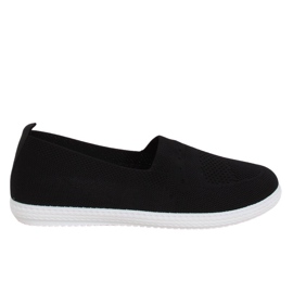 Black women's sneakers ZK097 Nero