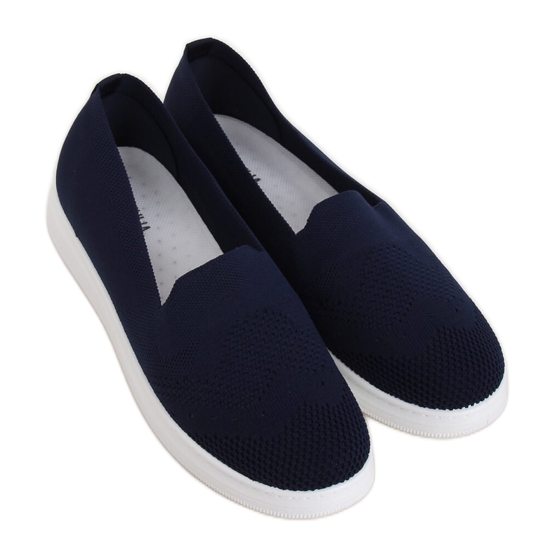 Navy blue sneakers ZK069 Blu
