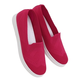 Women's fuchsia sneakers ZK069 Fuxia pink