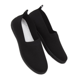 Black women's sneakers ZK118 Nero