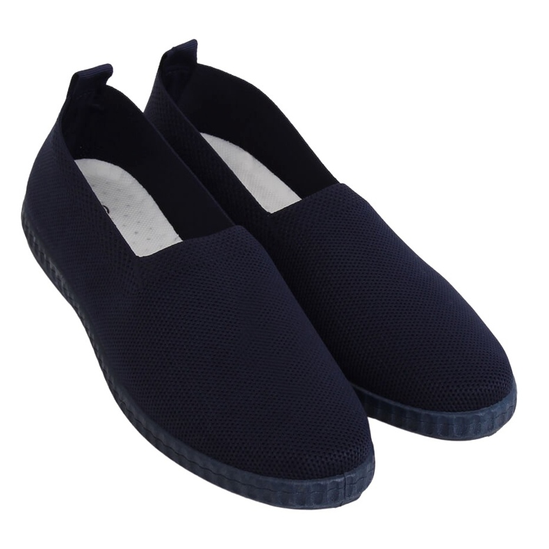 Navy blue women's sneakers ZK118 Blu