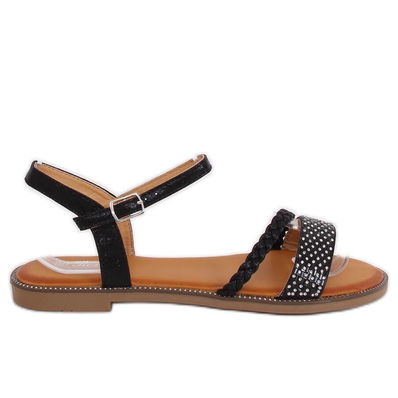 Black sandals for women 620-62 Black