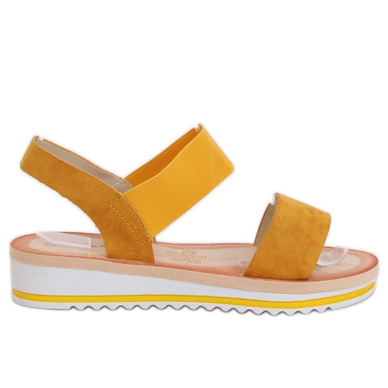 Women's honey sandals E008 Yellow Women's honey sandals E008 Yellow