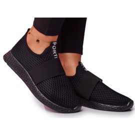 SEA Women's Sport Slip-on Light Shoes Black La Fiesta SEA Women's Sport Slip-on Light Shoes Black La Fiesta