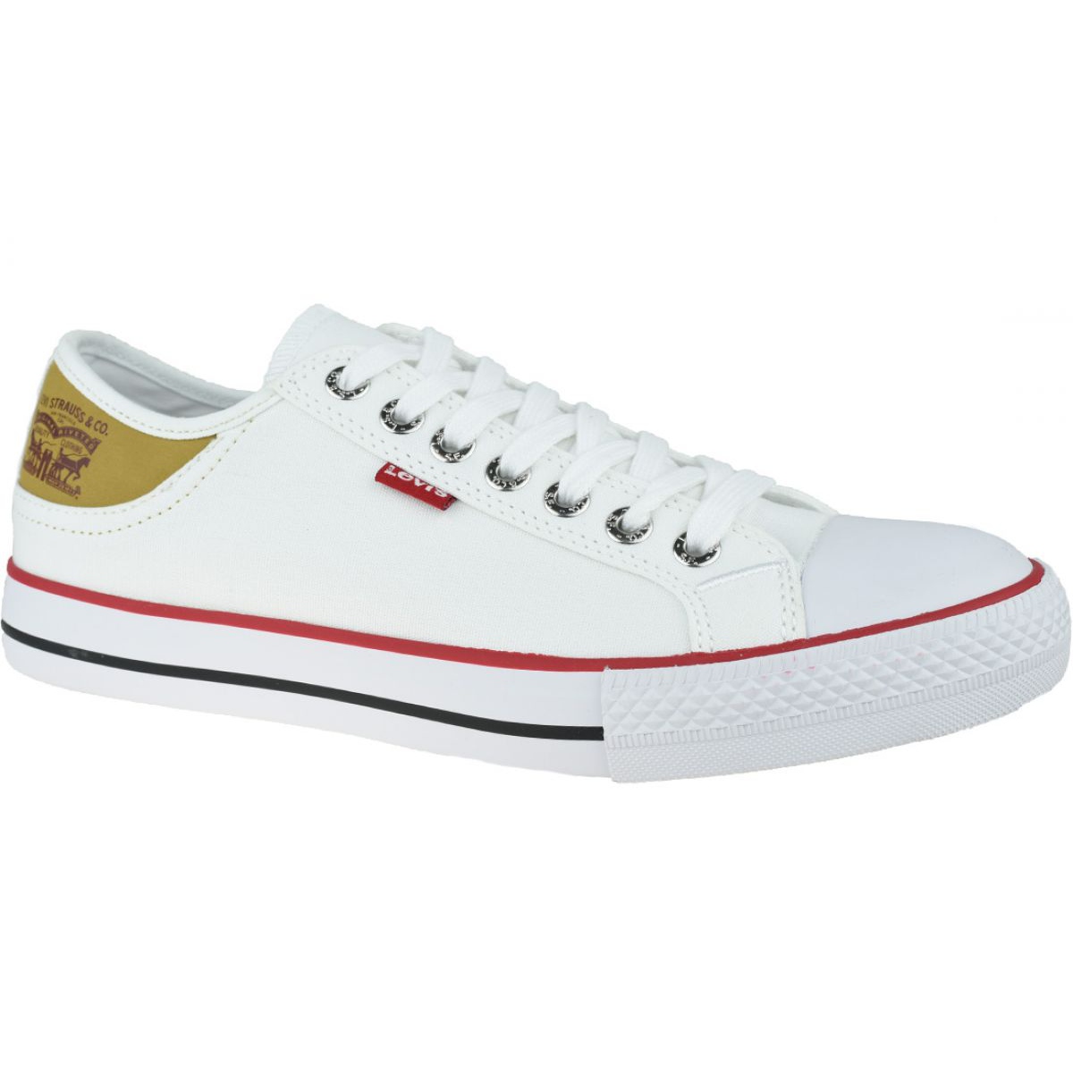 Women's Levi's shoes | White tennis shoes, Womens levi, Fashion shoes