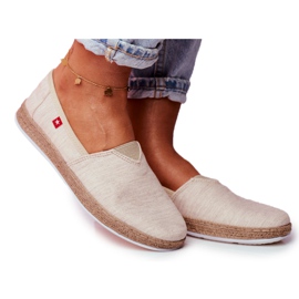 Women's Espadrilles Big Star Slip-on Beige FF276026