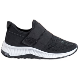 SHELOVET Slip-on Shoes With Velcro black
