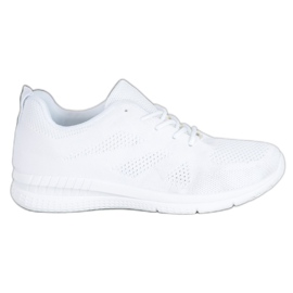 Renda Openwork Sport Shoes white